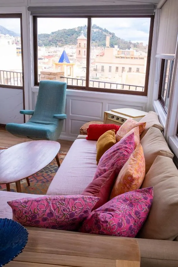Penthouse Panorama With Large Terraces & 360 Views Apartment Malaga 0*,  Spain